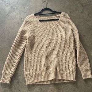 SHEIN brown sweater